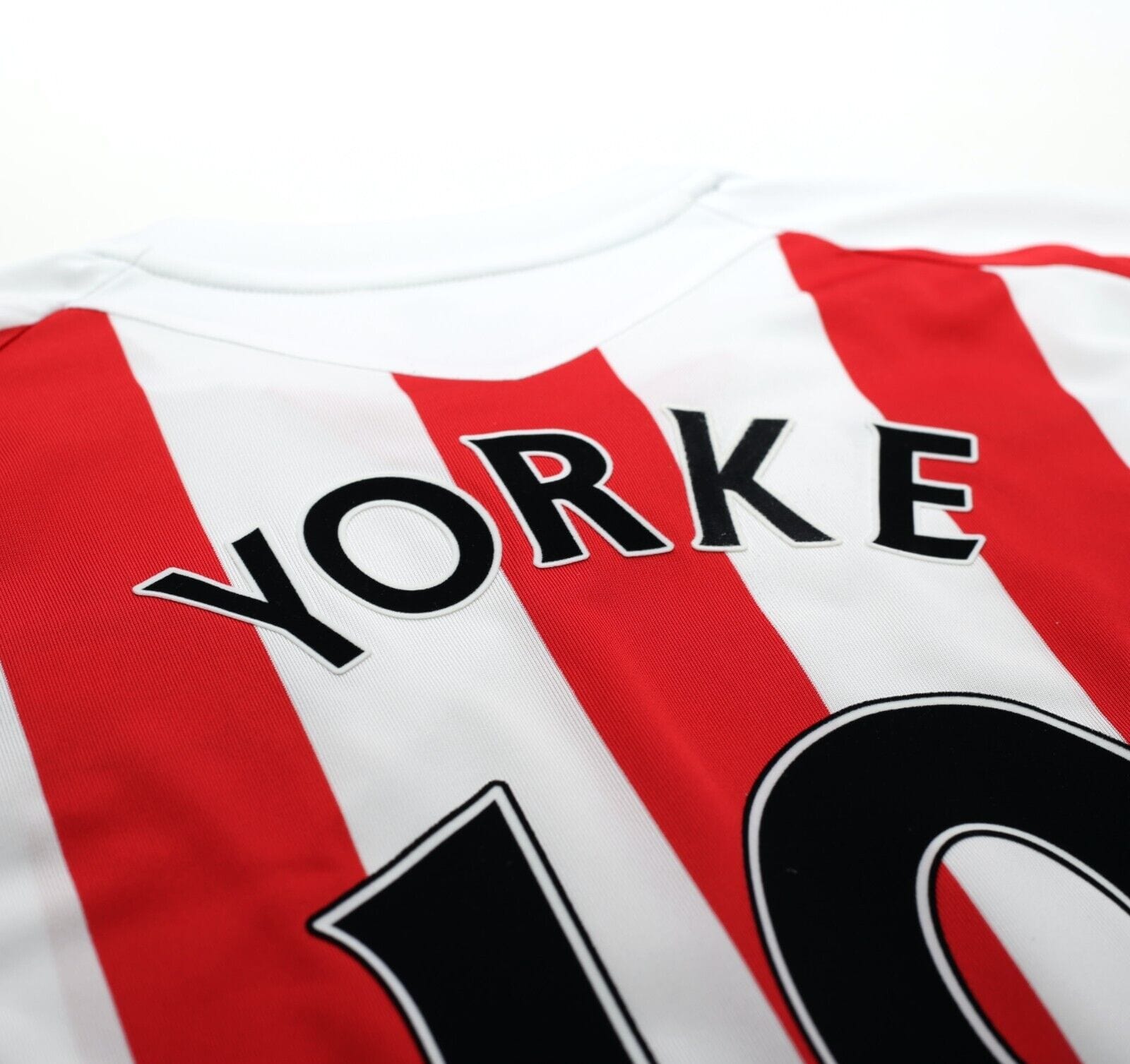 2007/08 YORKE #19 Sunderland Vintage Umbro L/S Football Shirt (M/L)