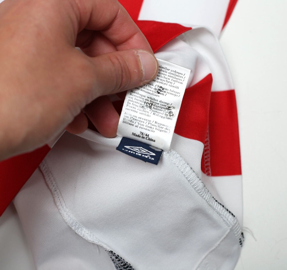 2007/08 YORKE #19 Sunderland Vintage Umbro L/S Football Shirt (M/L)