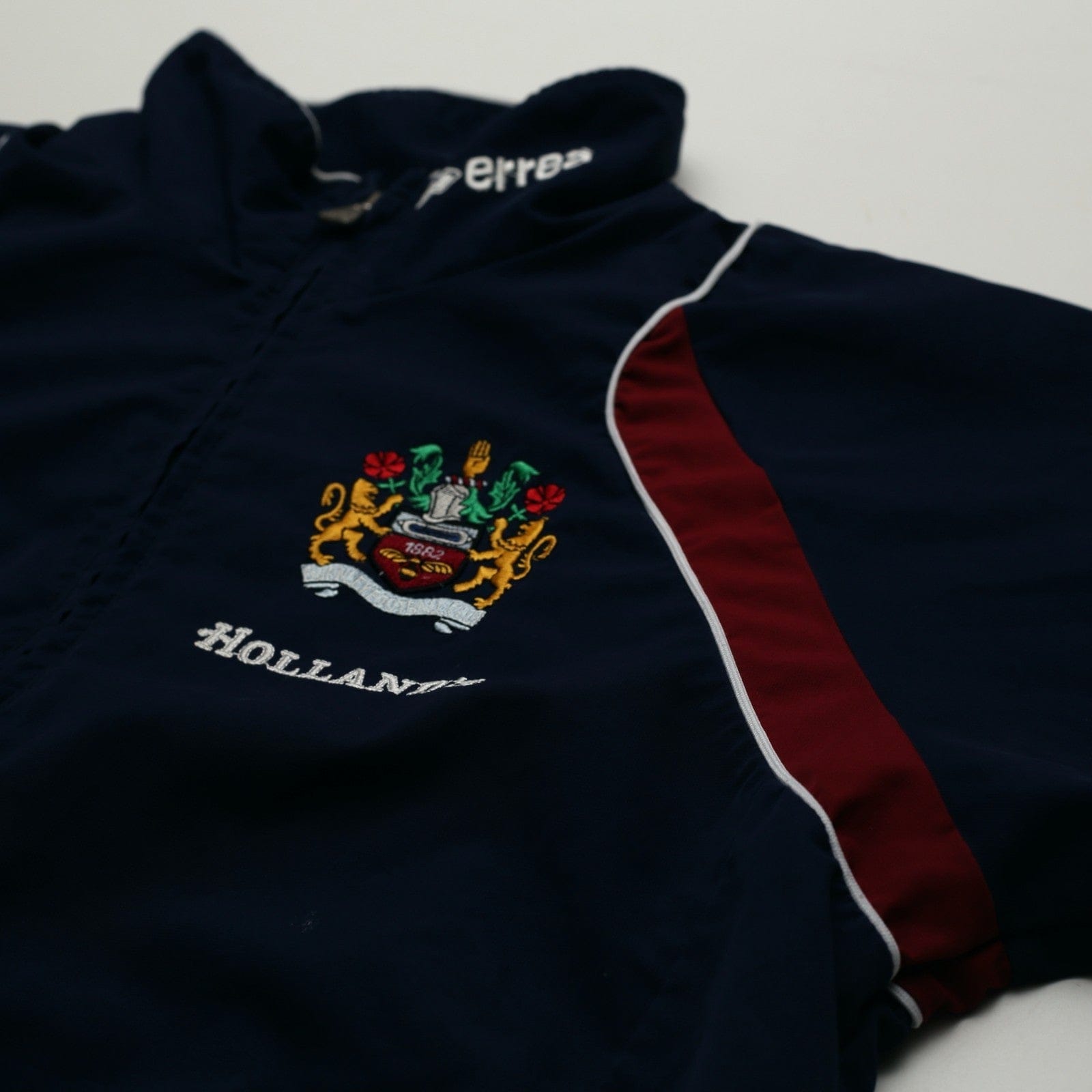 2007/09 Burnley FC Vintage Errea Football Track Top Training Jacket (M)