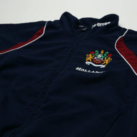 2007/09 Burnley FC Vintage Errea Football Track Top Training Jacket (M)