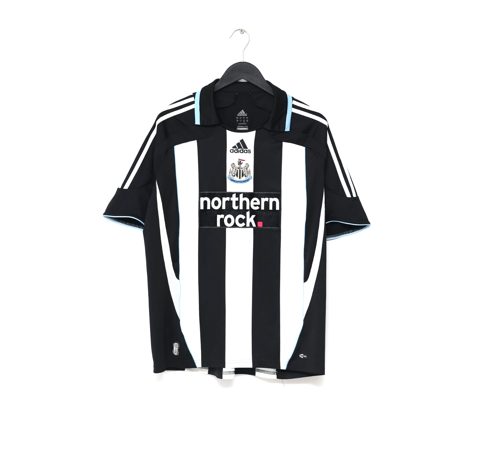 2007/09 JONAS GUTIERREZ #18 Newcastle United Vintage adidas Football Shirt (L)