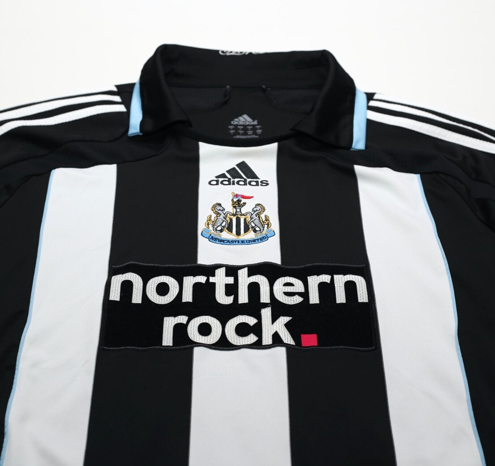 2007/09 JONAS GUTIERREZ #18 Newcastle United Vintage adidas Football Shirt (L)