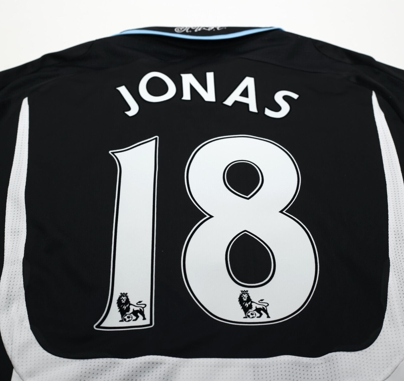 2007/09 JONAS GUTIERREZ #18 Newcastle United Vintage adidas Football Shirt (L)