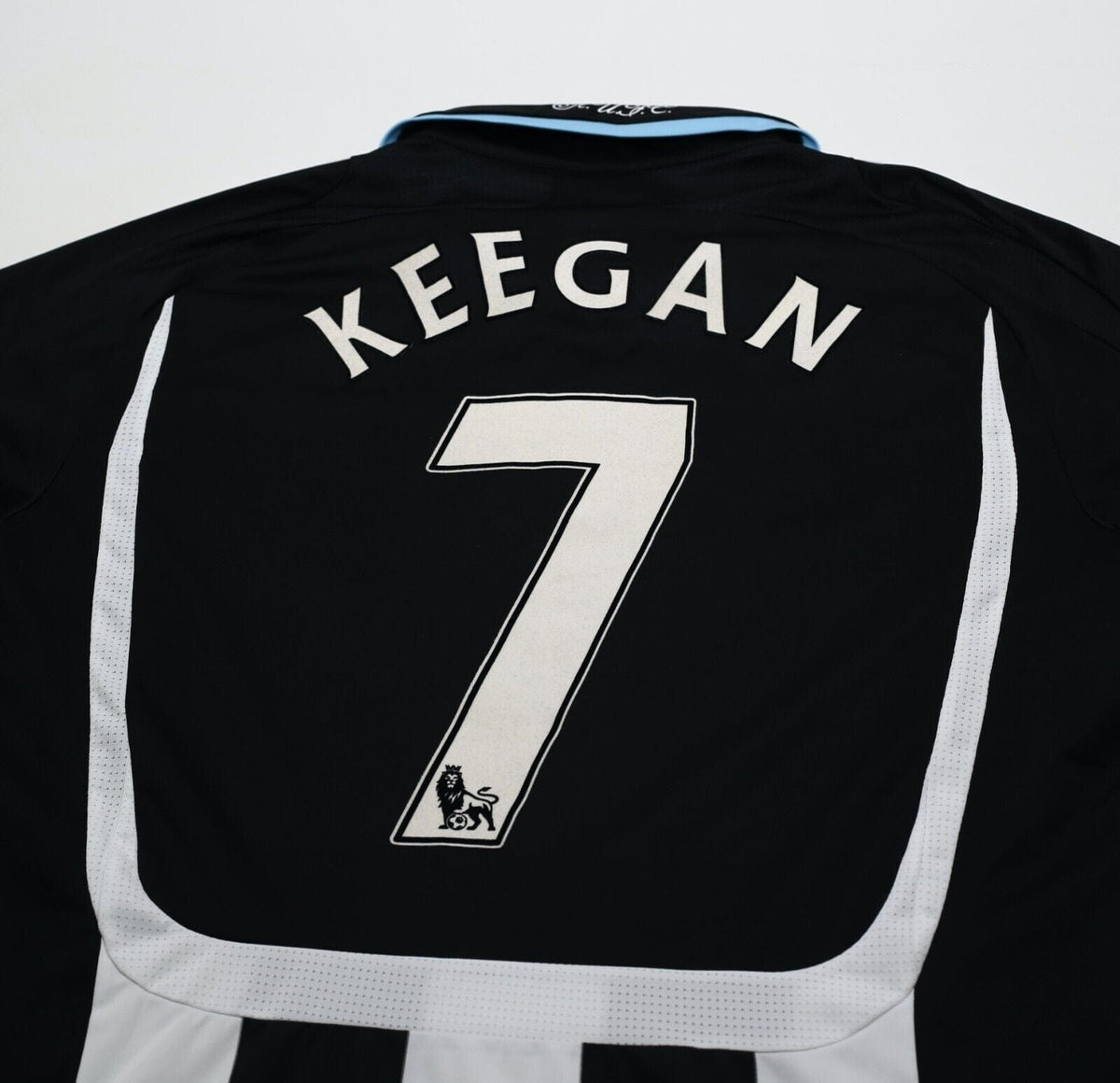 2007/09 KEEGAN #7 Newcastle United Vintage adidas Home Football Shirt (M)