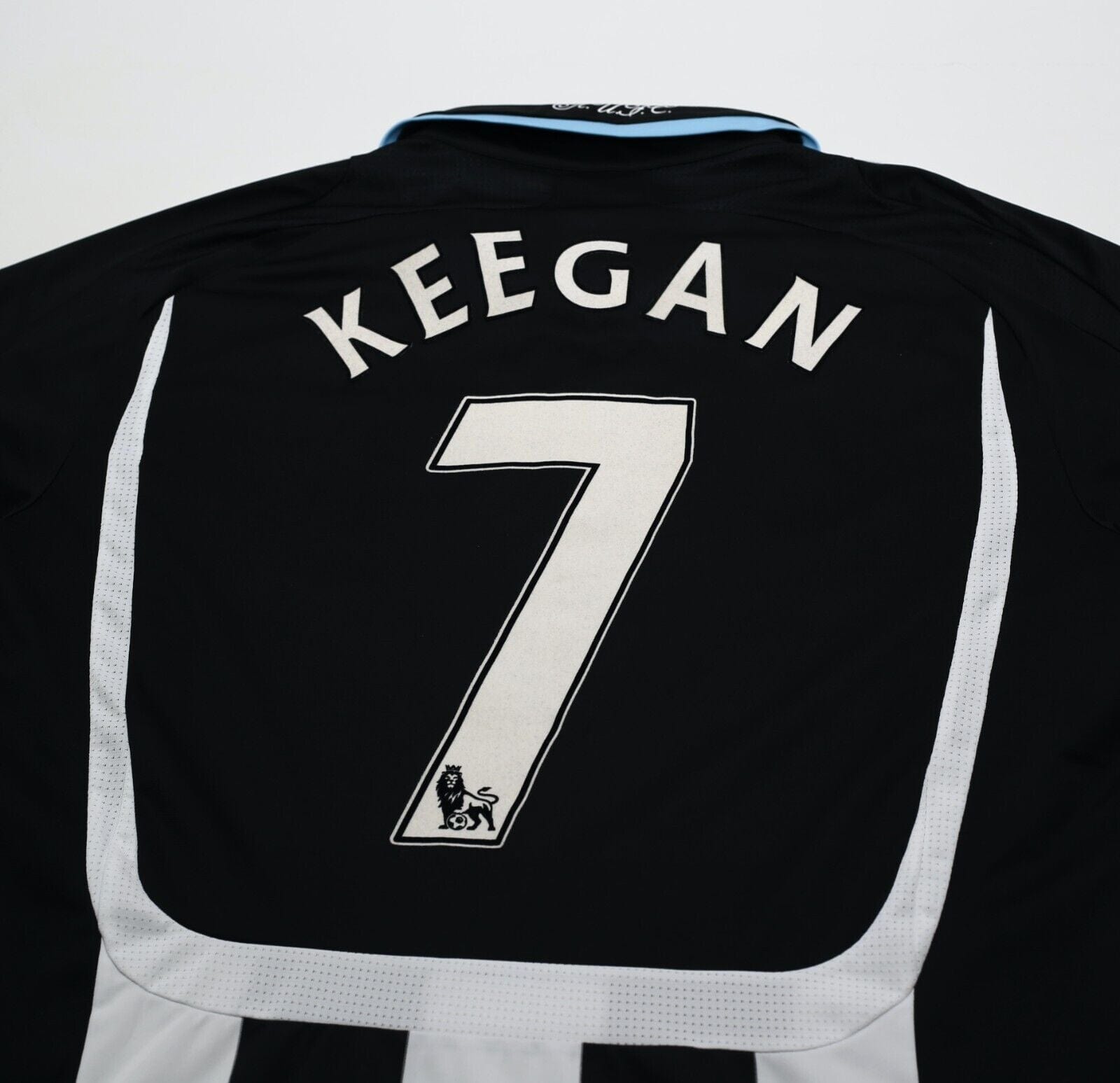 2007/09 KEEGAN #7 Newcastle United Vintage adidas Home Football Shirt (M)