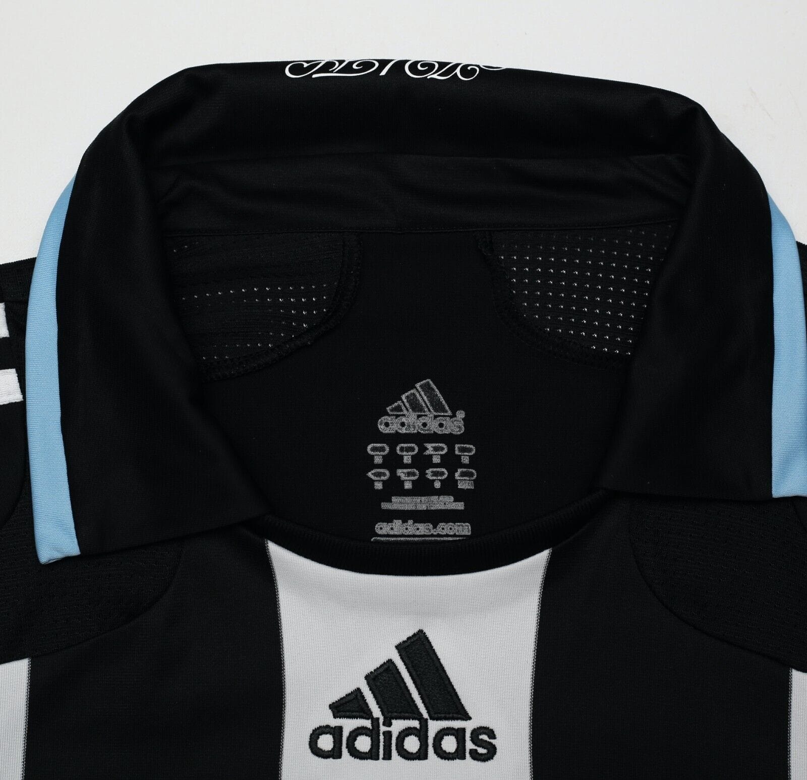 2007/09 KEEGAN #7 Newcastle United Vintage adidas Home Football Shirt (M)