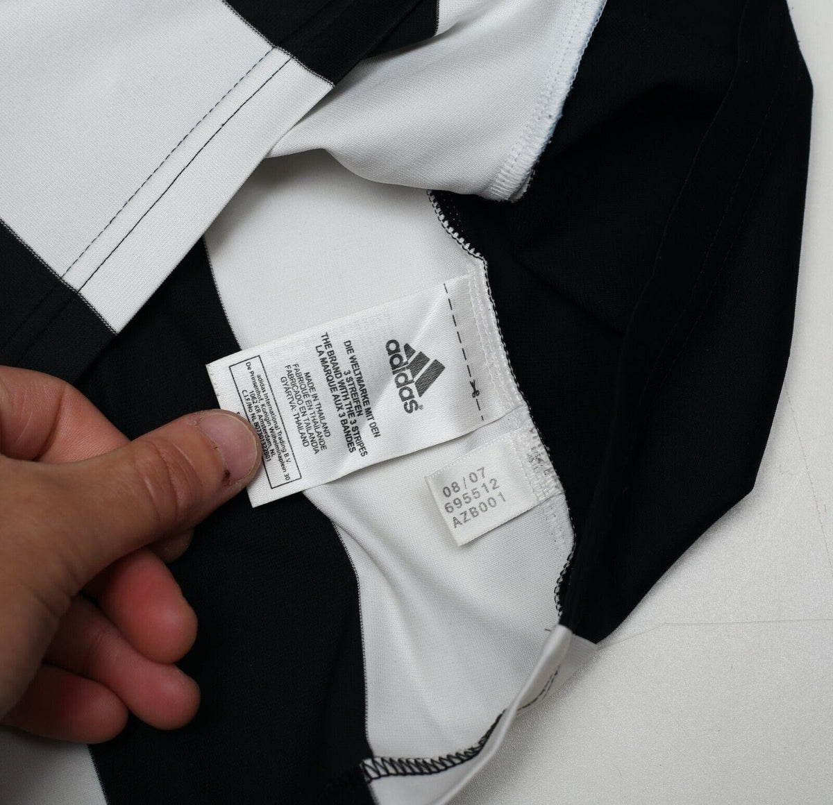 2007/09 KEEGAN #7 Newcastle United Vintage adidas Home Football Shirt (M)