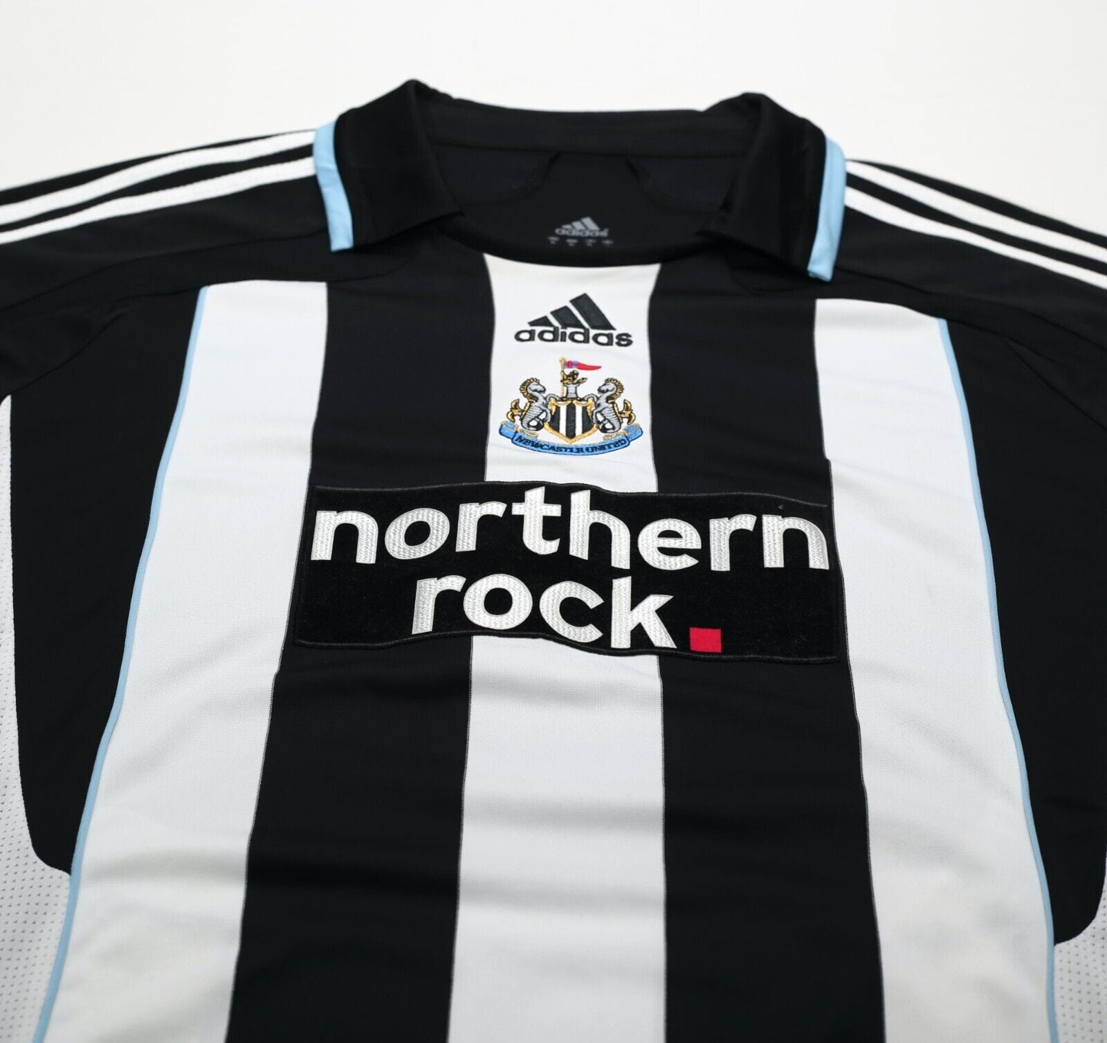 2007/09 MARTINS #9 Newcastle United Vintage adidas Football Shirt (XL)