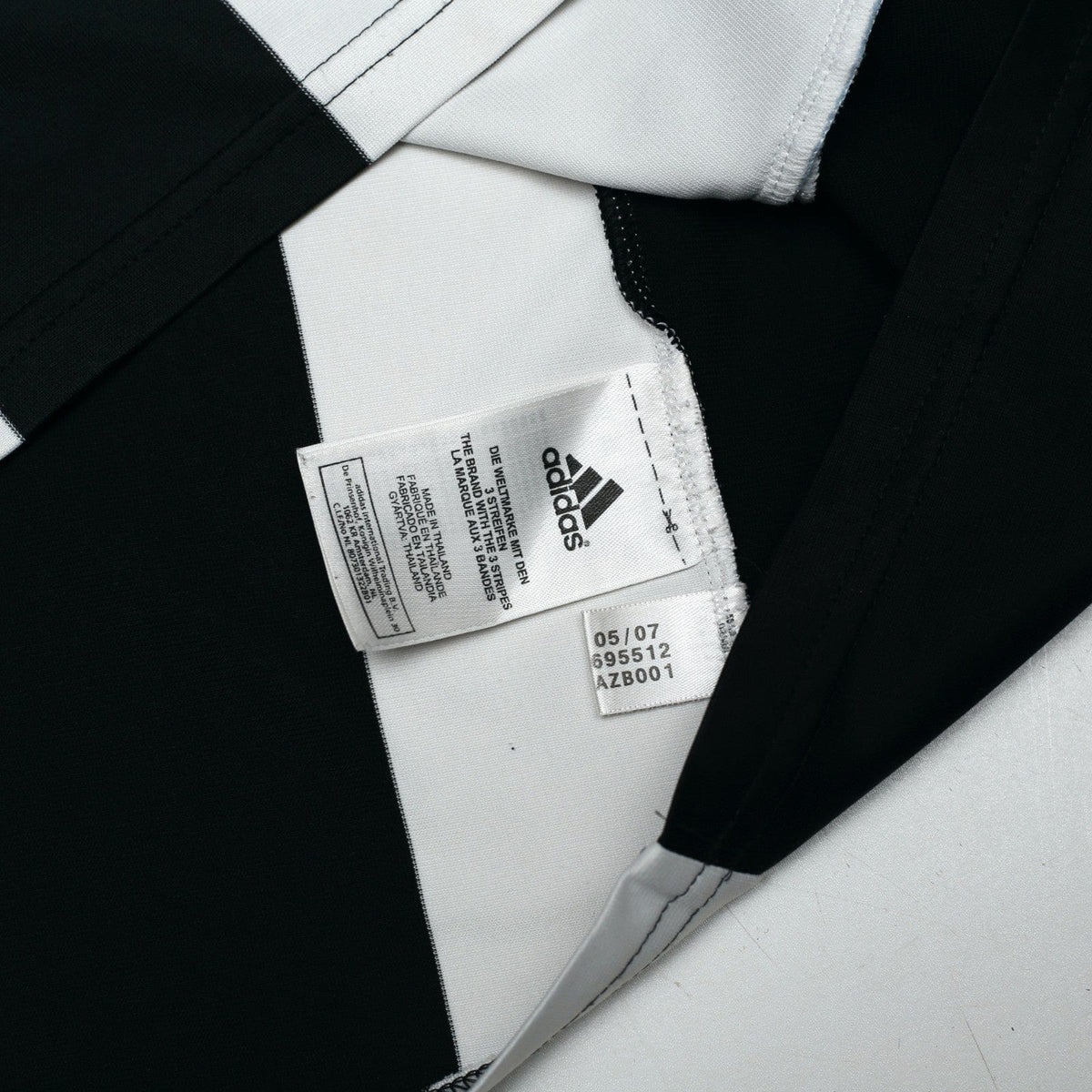 2007/09 Martins #9 Newcastle United Vintage adidas Home Football Shirt (M)