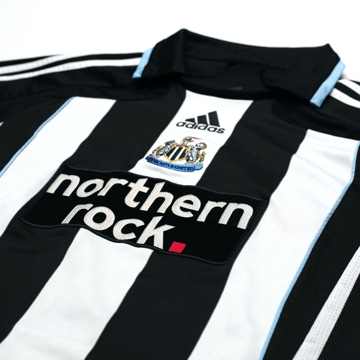 2007/09 Martins #9 Newcastle United Vintage adidas Home Football Shirt (M)