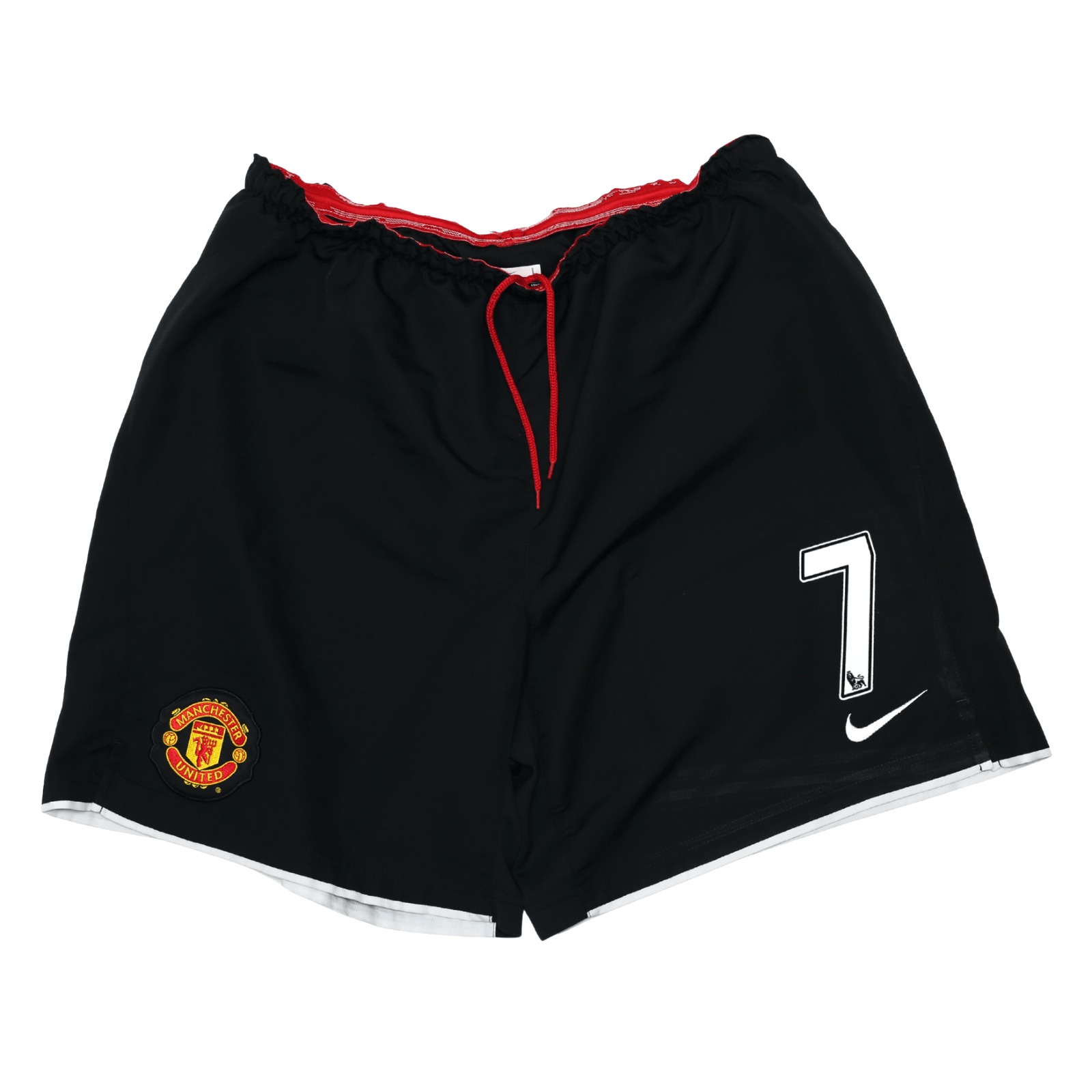 2007/09 RONALDO #7 Manchester United Vintage Nike Away Football Shorts (L) 34/36