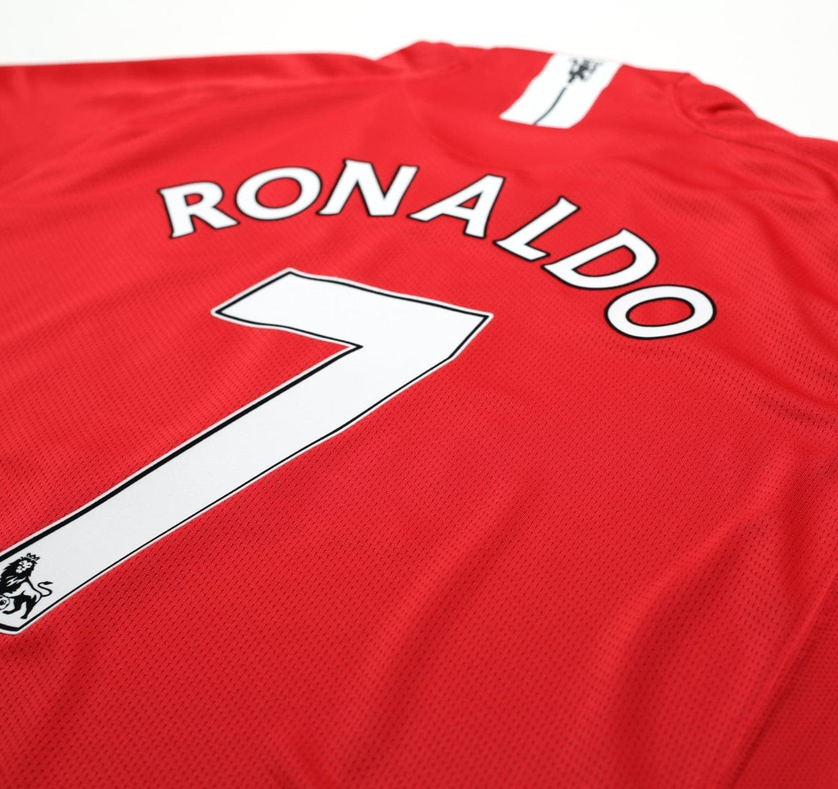 2007/09 RONALDO #7 Manchester United Vintage Nike Home Football Shirt (XL)