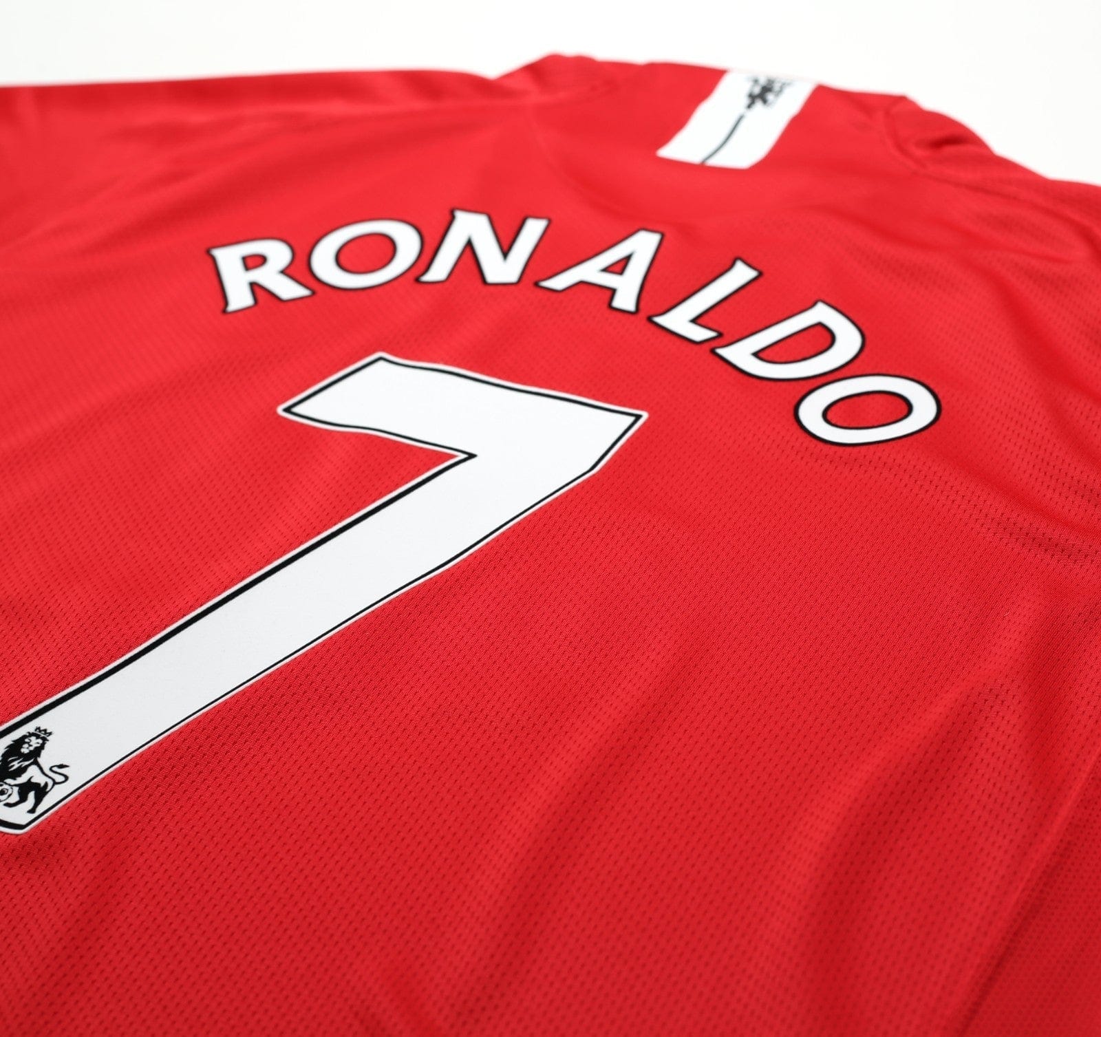 2007/09 RONALDO #7 Manchester United Vintage Nike Home Football Shirt (XL)