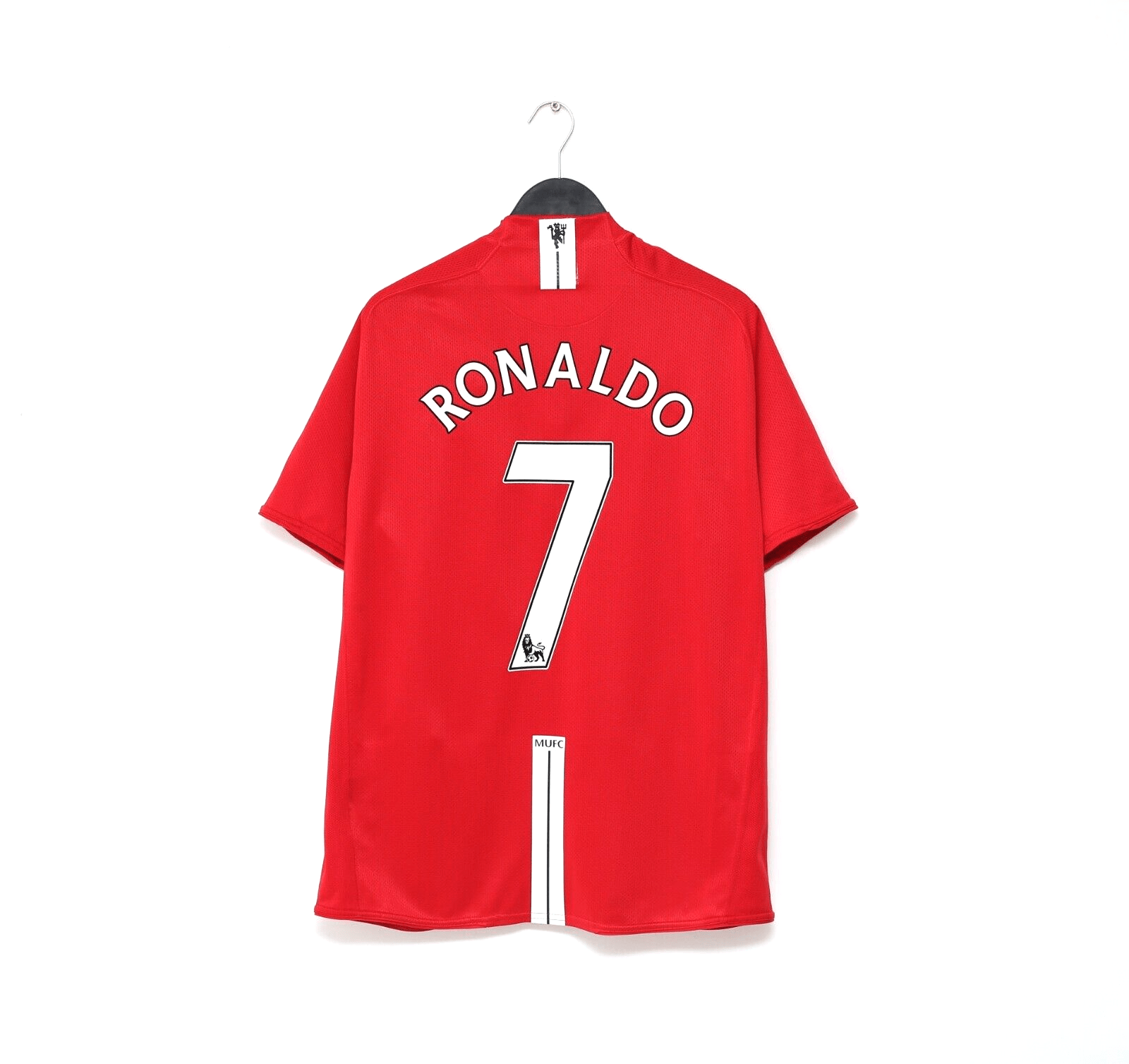 2007 09 RONALDO 7 Manchester United Vintage Nike Home Football Shirt Football Shirt Collective