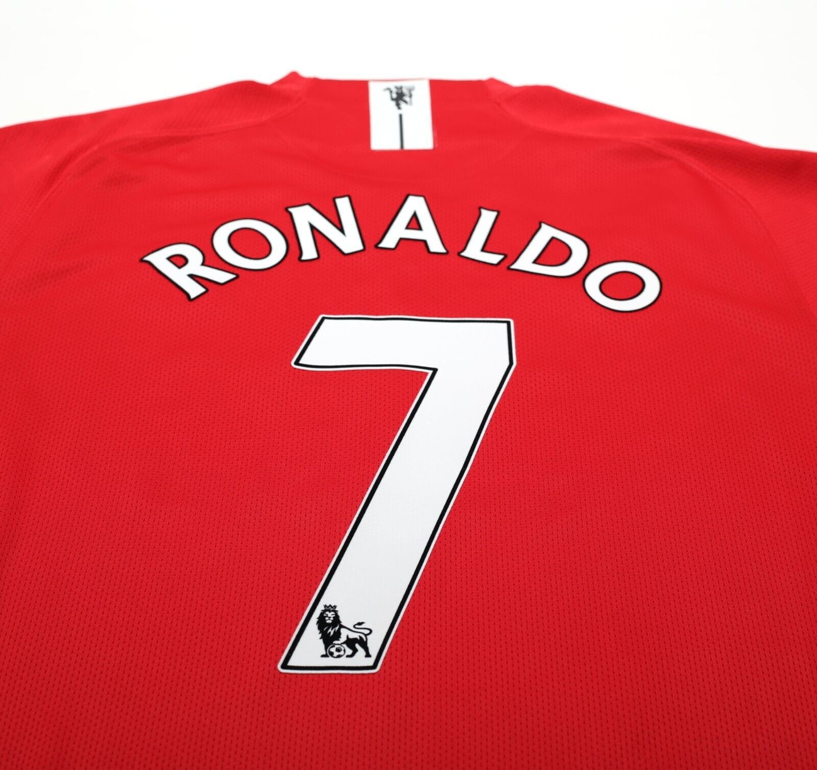 2007 09 RONALDO 7 Manchester United Vintage Nike Home Football Shirt Football Shirt Collective