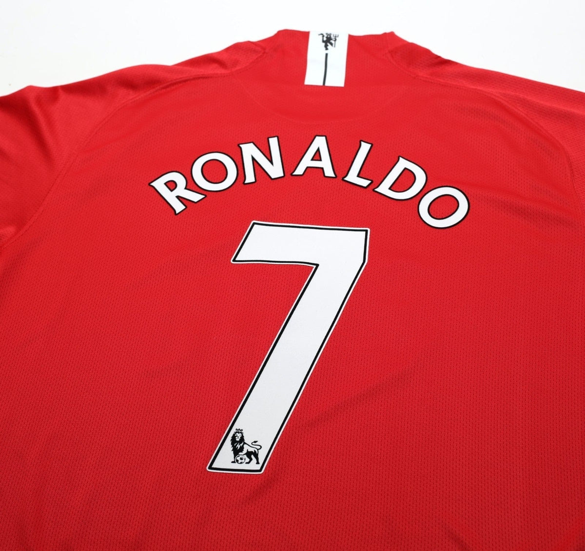 2007/09 RONALDO #7 Manchester United Vintage Nike Home Football Shirt (XXL)