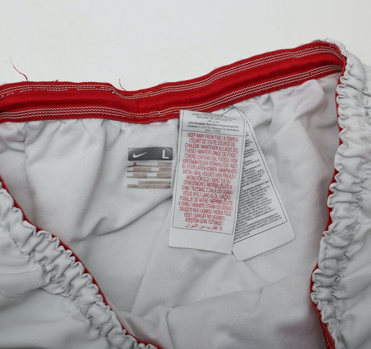 2007/09 RONALDO #7 Manchester United Vintage Nike Home Football Shorts (L) 34/36