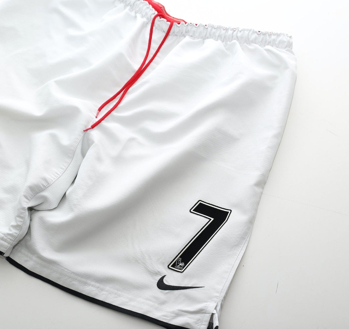 2007/09 RONALDO #7 Manchester United Vintage Nike Home Football Shorts (L) 34/36