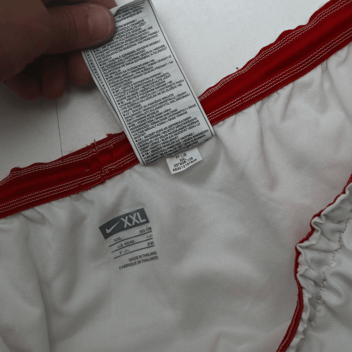 2007/09 Ronaldo #7 Manchester United Vintage Nike Home Football Shorts XXL 40/42