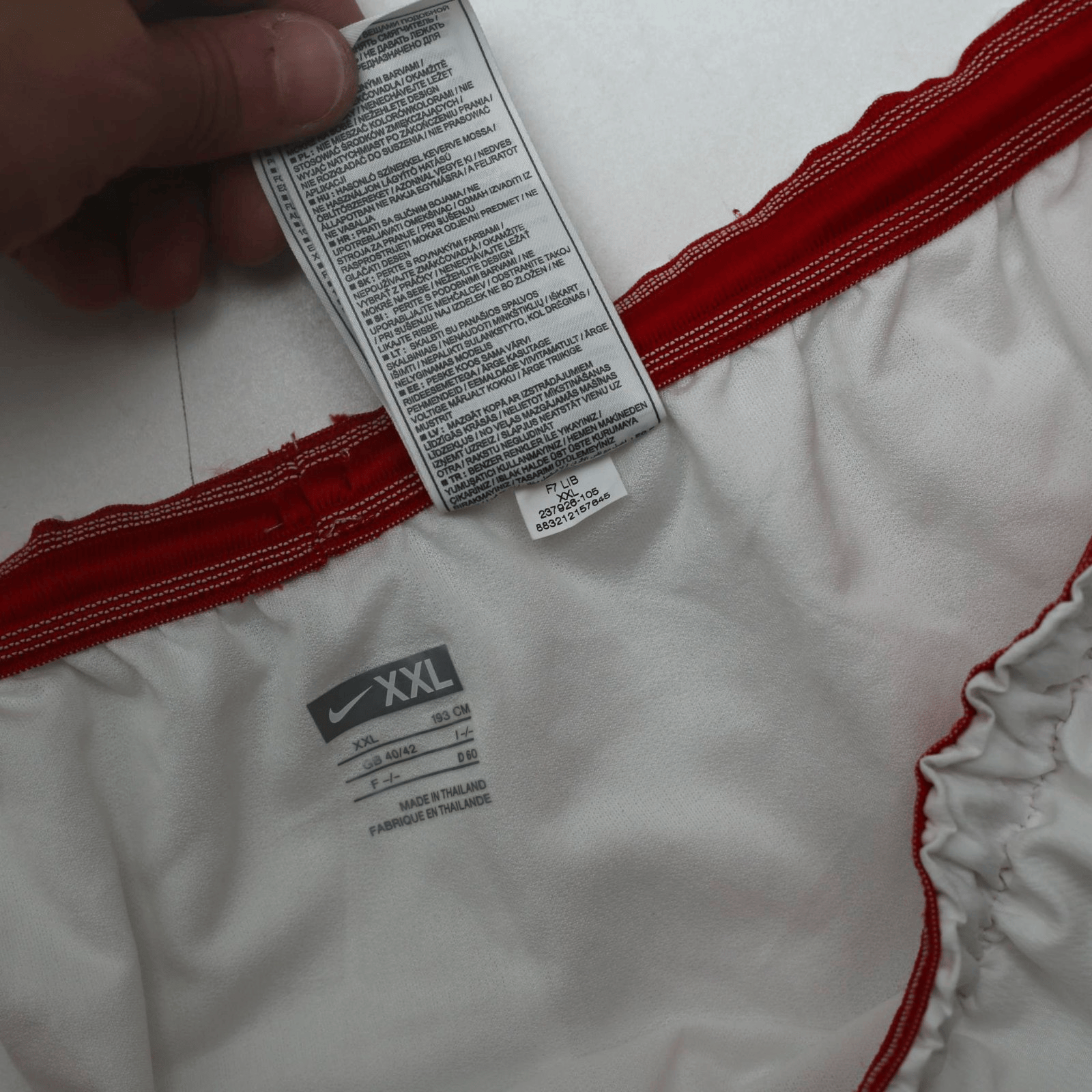 2007/09 Ronaldo #7 Manchester United Vintage Nike Home Football Shorts XXL 40/42