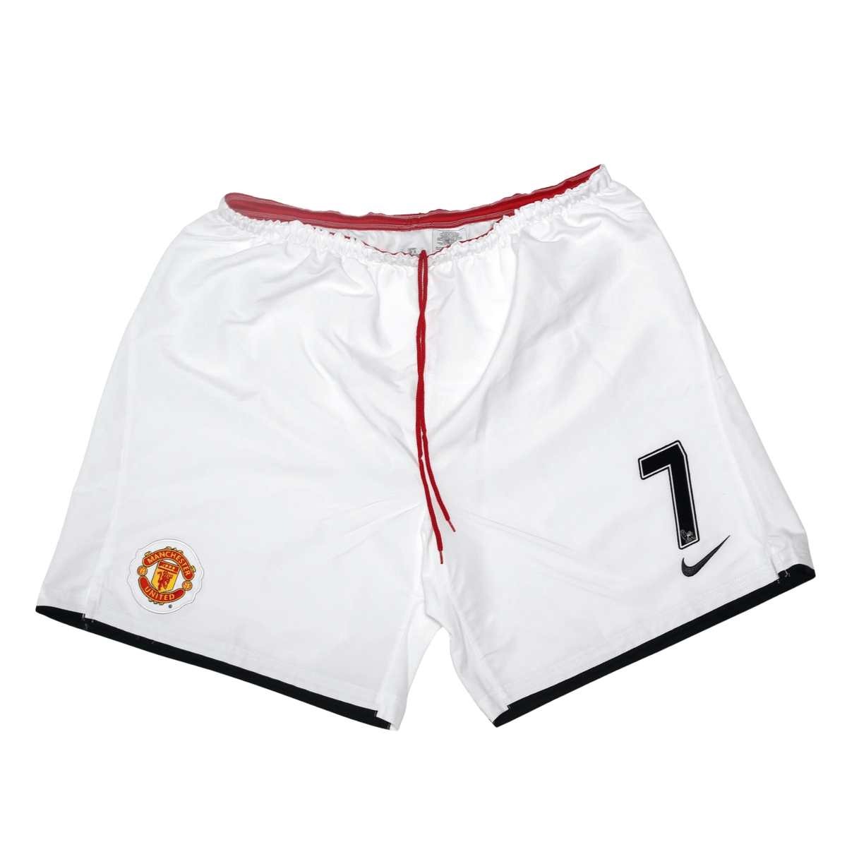 2007/09 Ronaldo #7 Manchester United Vintage Nike Home Football Shorts XXL 40/42
