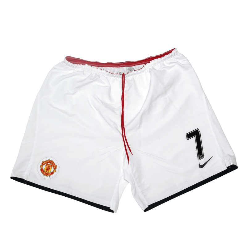 2007/09 Ronaldo #7 Manchester United Vintage Nike Home Football Shorts XXL 40/42