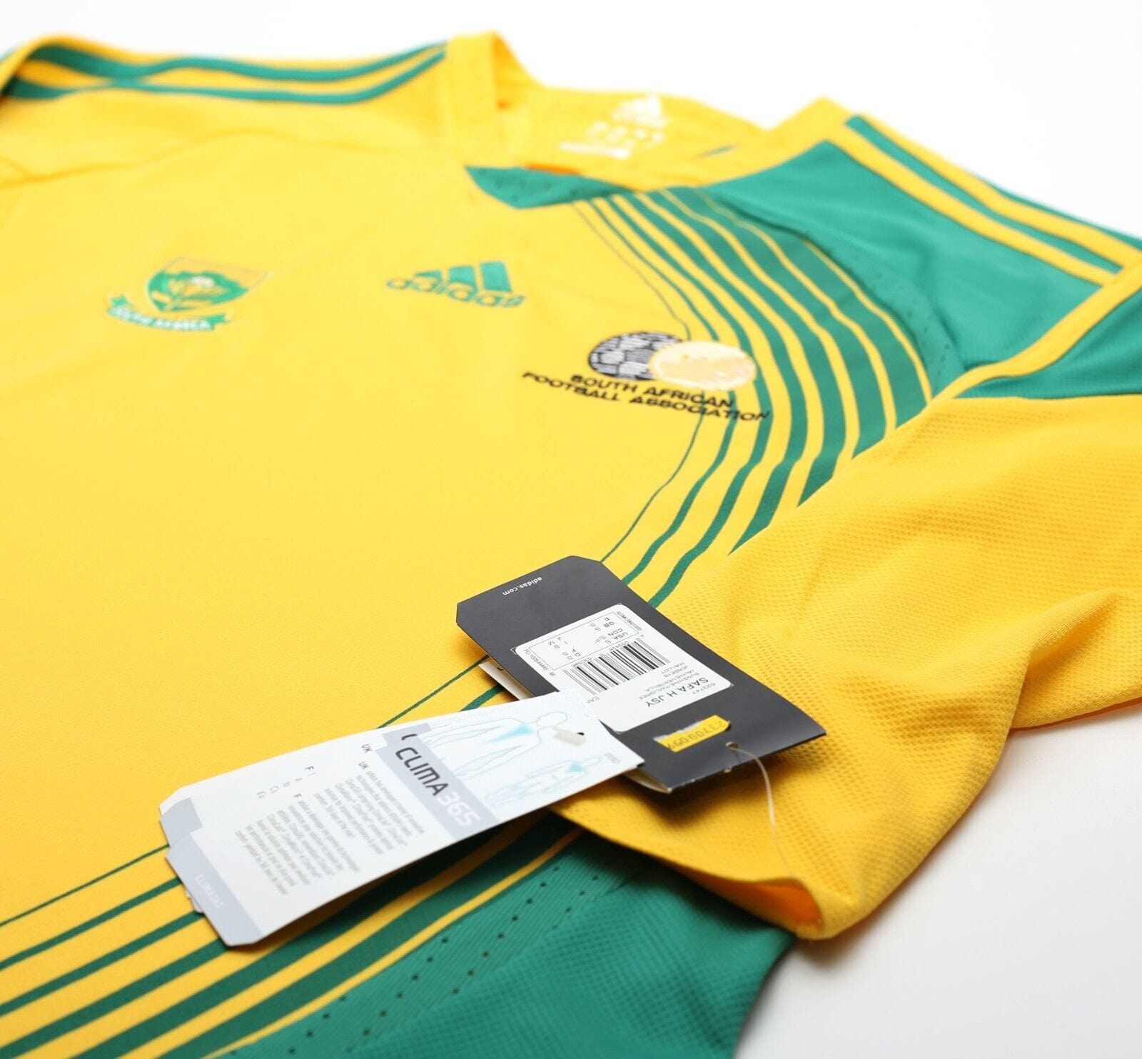 2007/09 SOUTH AFRICA Vintage adidas Home Football Shirt (S) BNWT