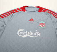 2008/09 ALONSO #14 Liverpool Vintage Adidas Away Football Shirt (XL)