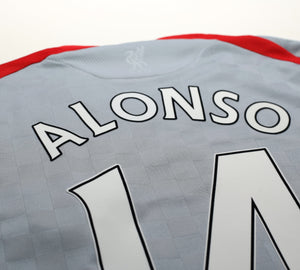 2008/09 ALONSO #14 Liverpool Vintage Adidas Away Football Shirt (XL)