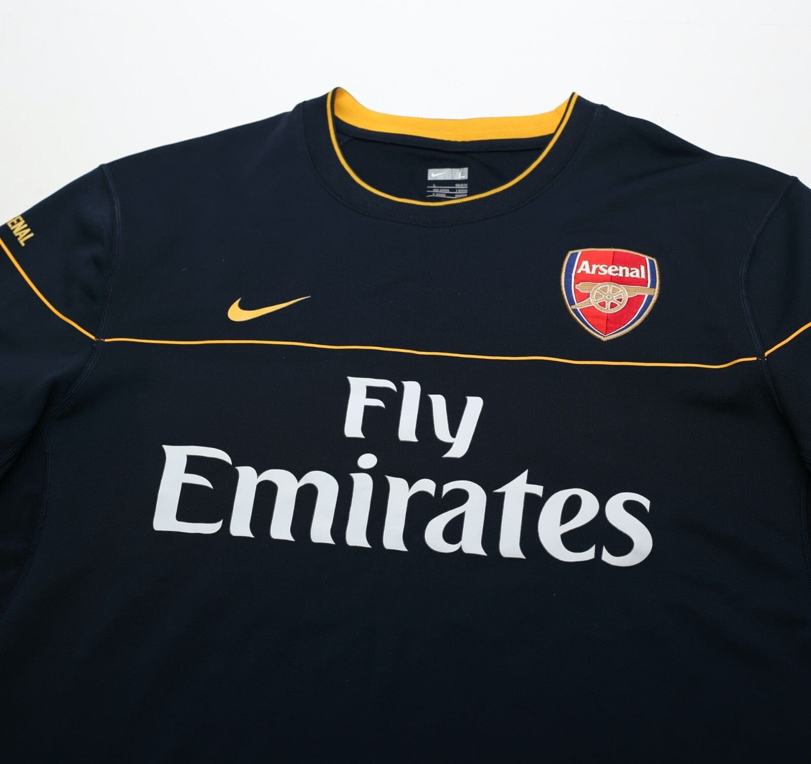 2008/09 ARSENAL Vintage Nike Football Sweatshirt Jumper (L)