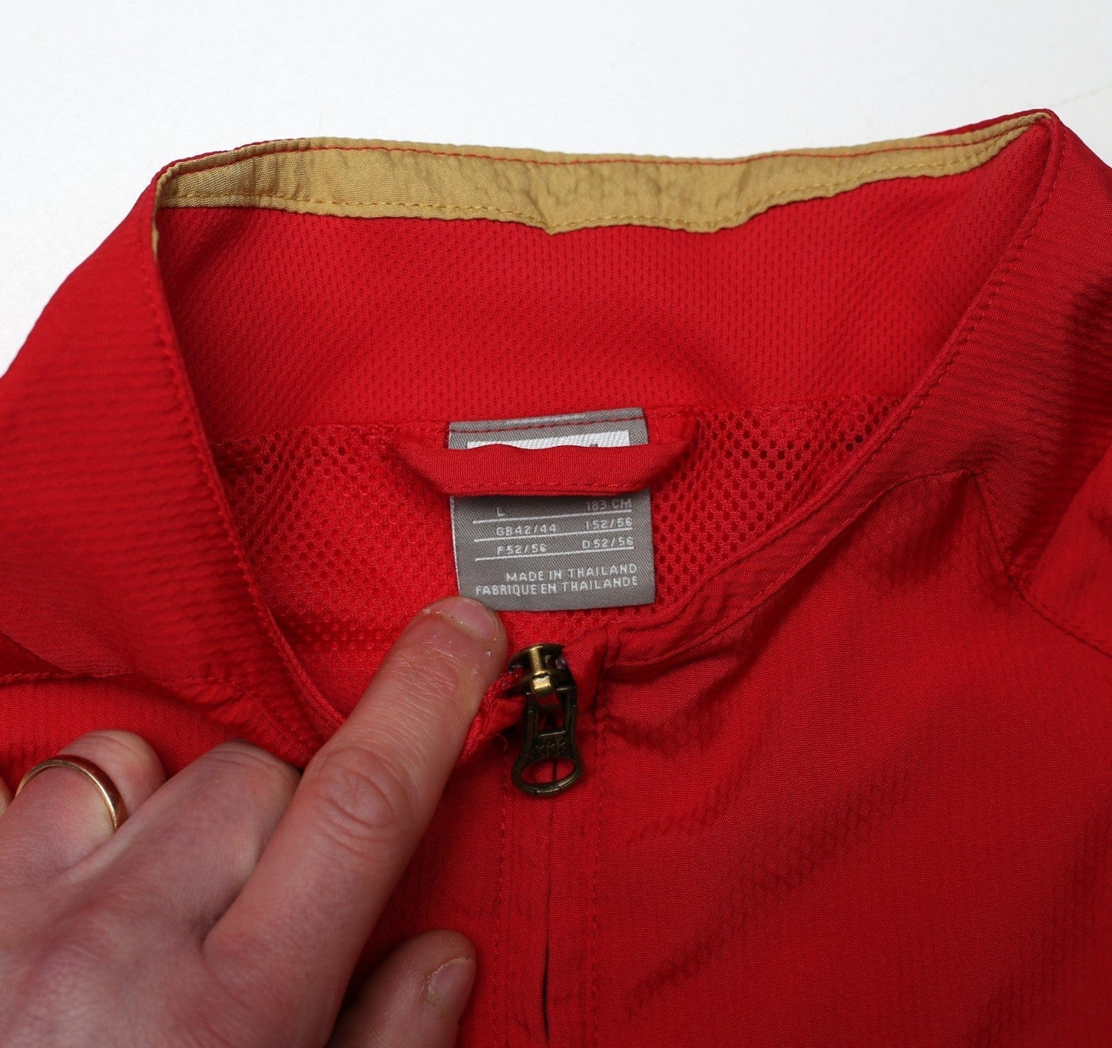 2008/09 ARSENAL Vintage Nike Football Track Top Jacket (L)