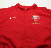 2008/09 ARSENAL Vintage Nike Football Track Top Jacket (L)