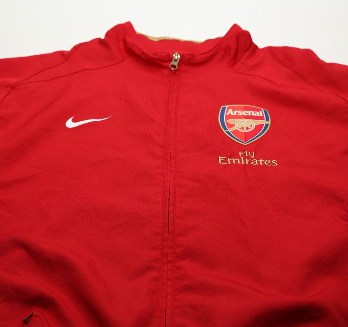 2008/09 ARSENAL Vintage Nike Football Track Top Jacket (L)