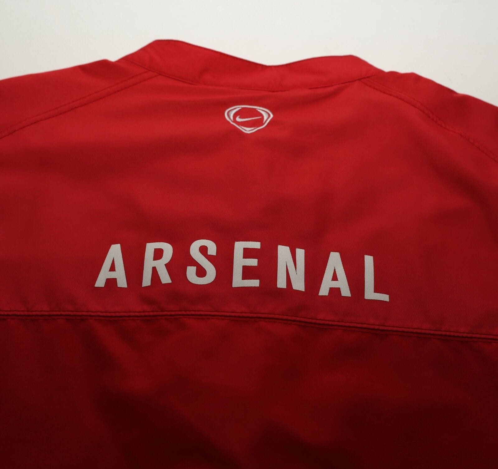 2008/09 ARSENAL Vintage Nike Football Track Top Jacket (XL)