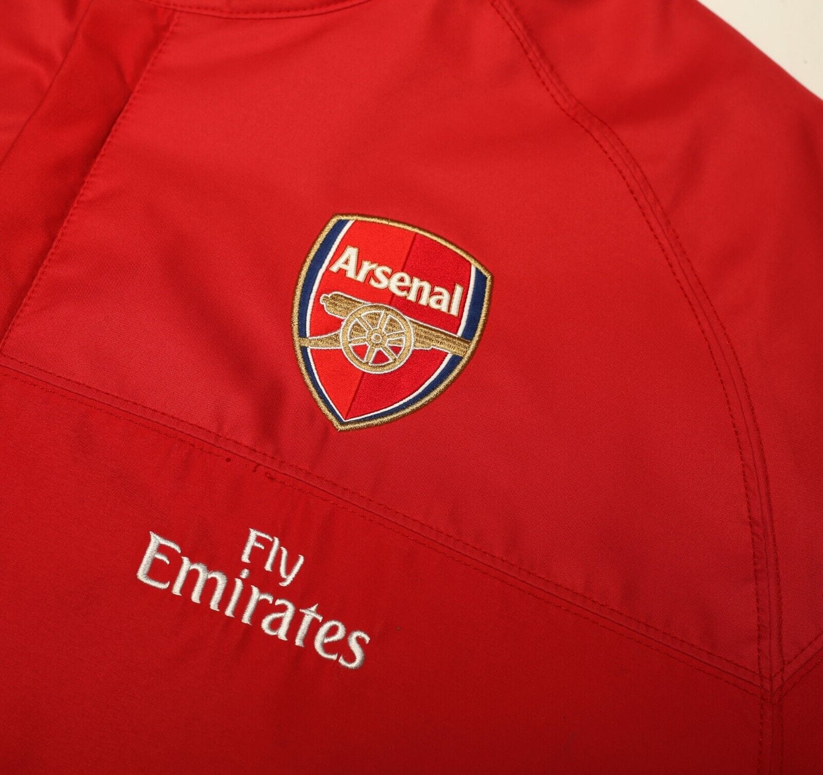 2008/09 ARSENAL Vintage Nike Football Track Top Jacket (XL)