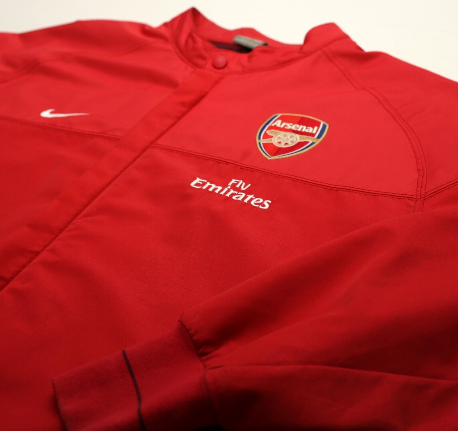 2008/09 ARSENAL Vintage Nike Football Track Top Jacket (XL)