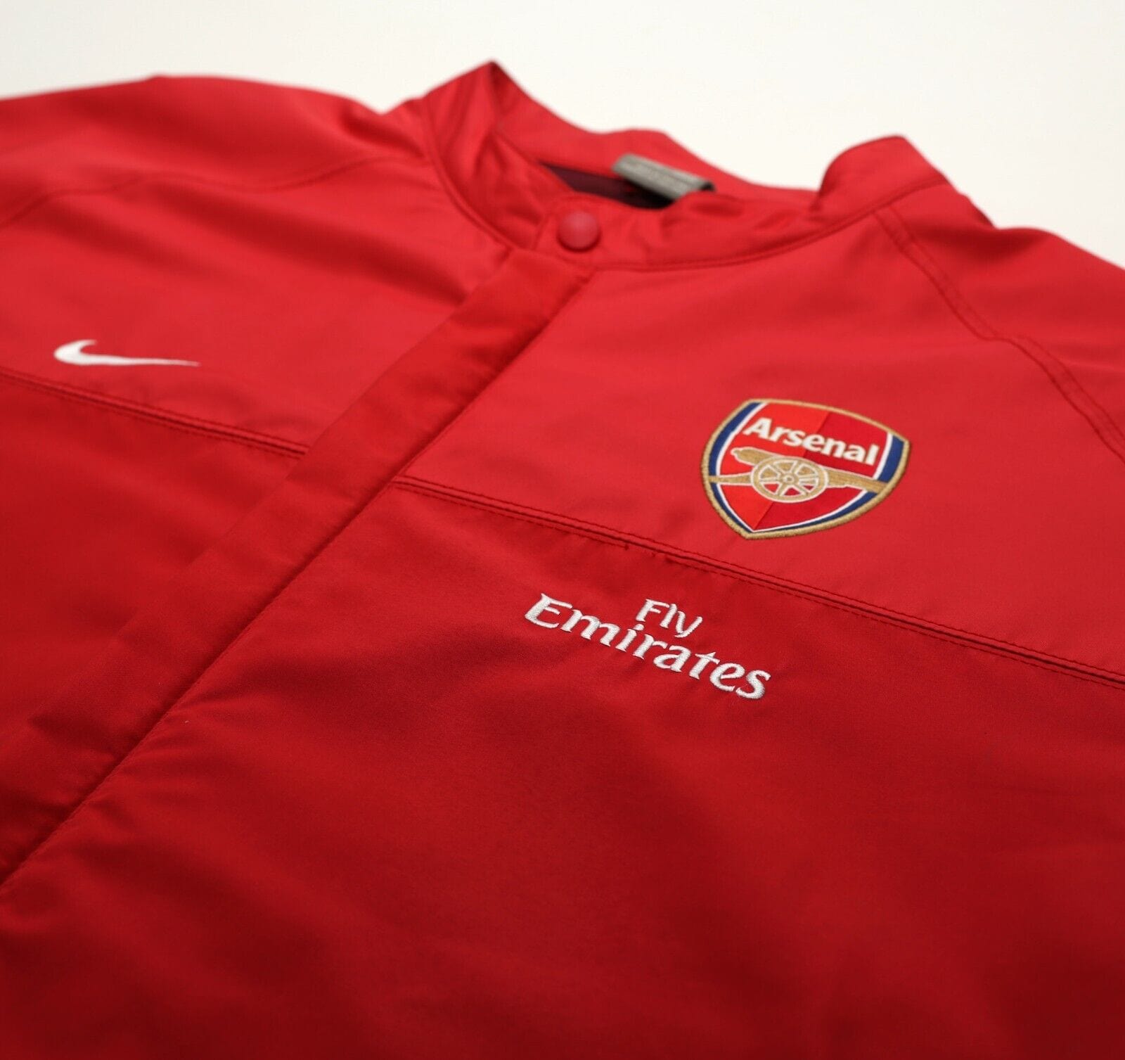 2008/09 ARSENAL Vintage Nike Football Track Top Jacket (XL)