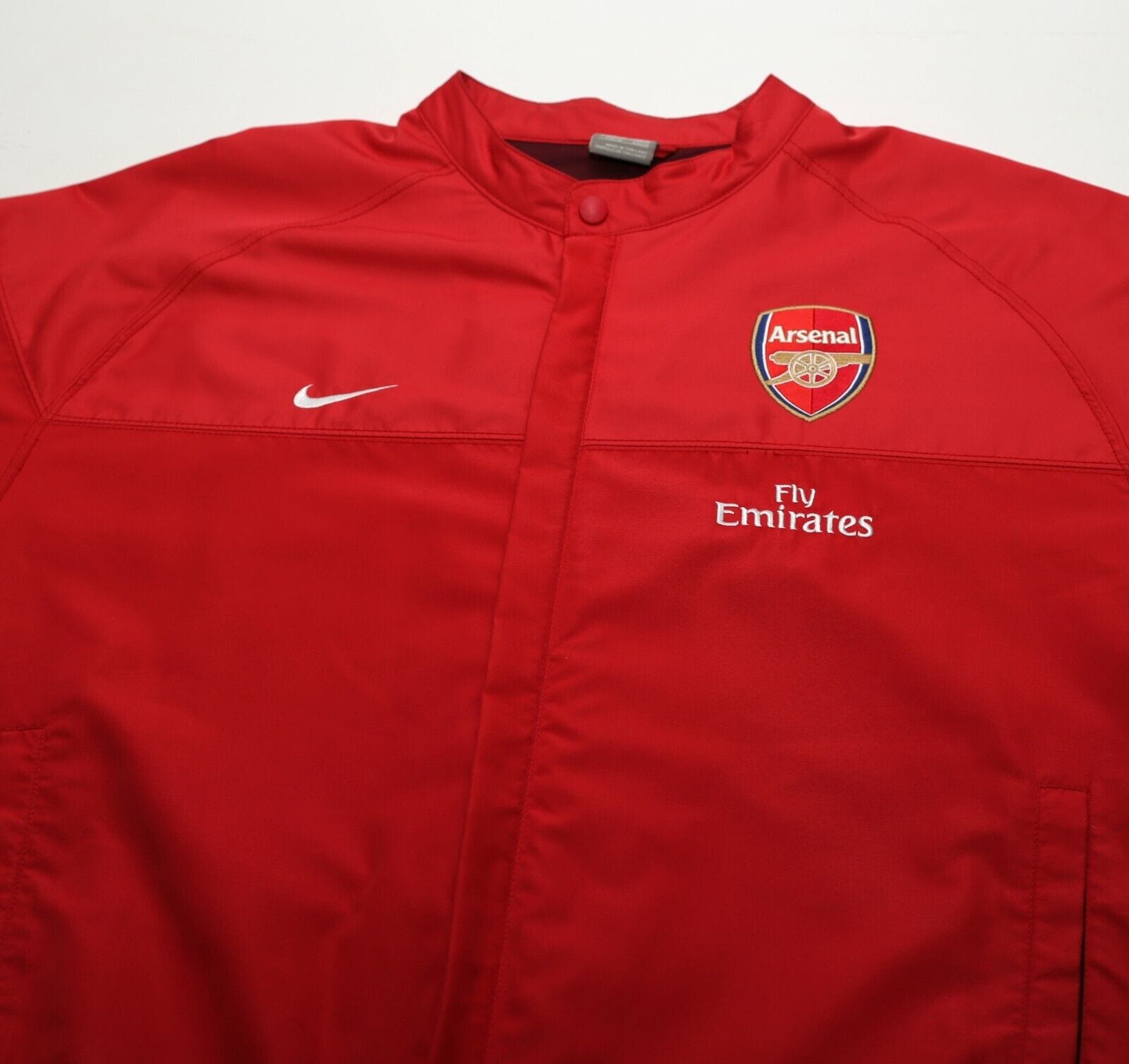 2008/09 ARSENAL Vintage Nike Football Track Top Jacket (XL)