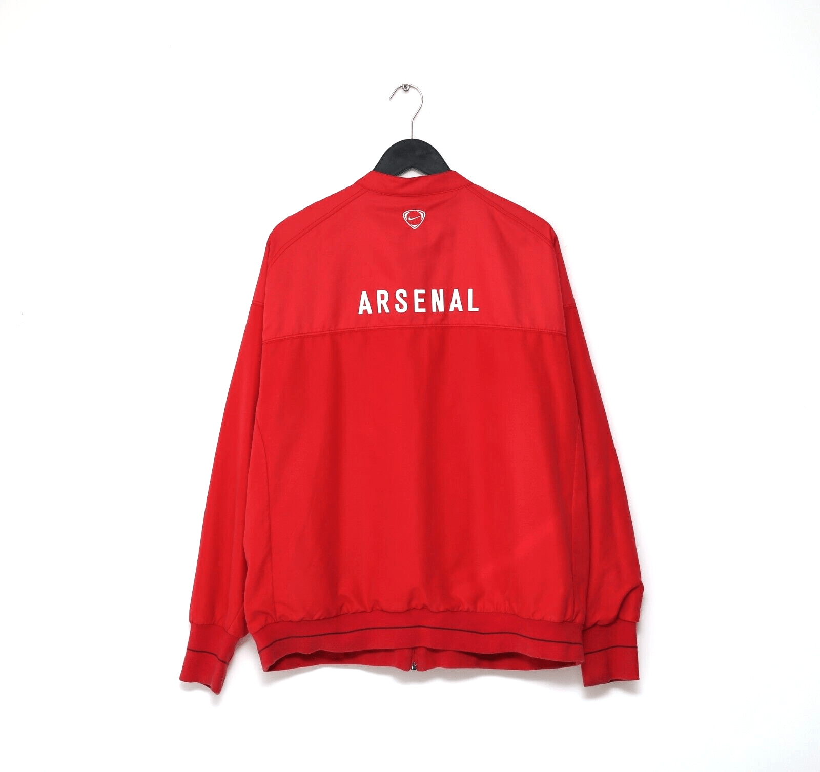 2008/09 ARSENAL Vintage Nike Football Track Top Jacket (XL)