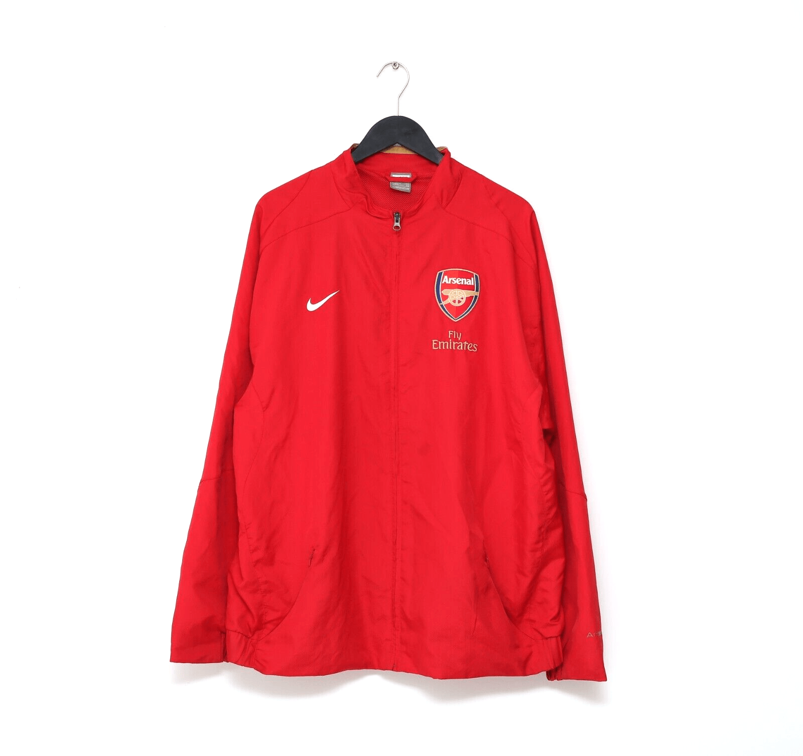 2008/09 Arsenal Vintage Nike Football Track Top Jacket (XXL