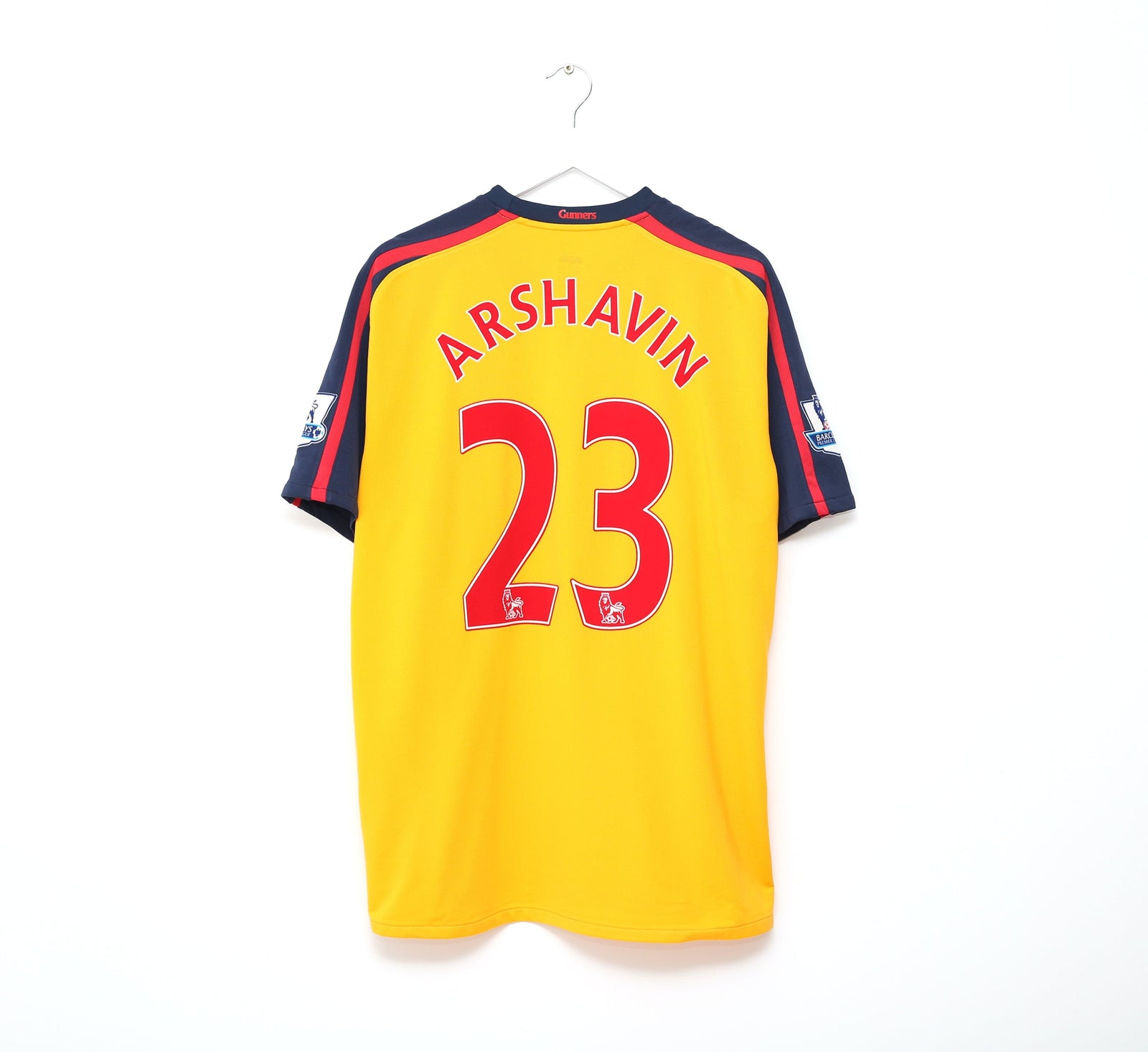 2008/09 ARSHAVIN #23 Arsenal Vintage Nike Away Football Shirt Jersey (XL)
