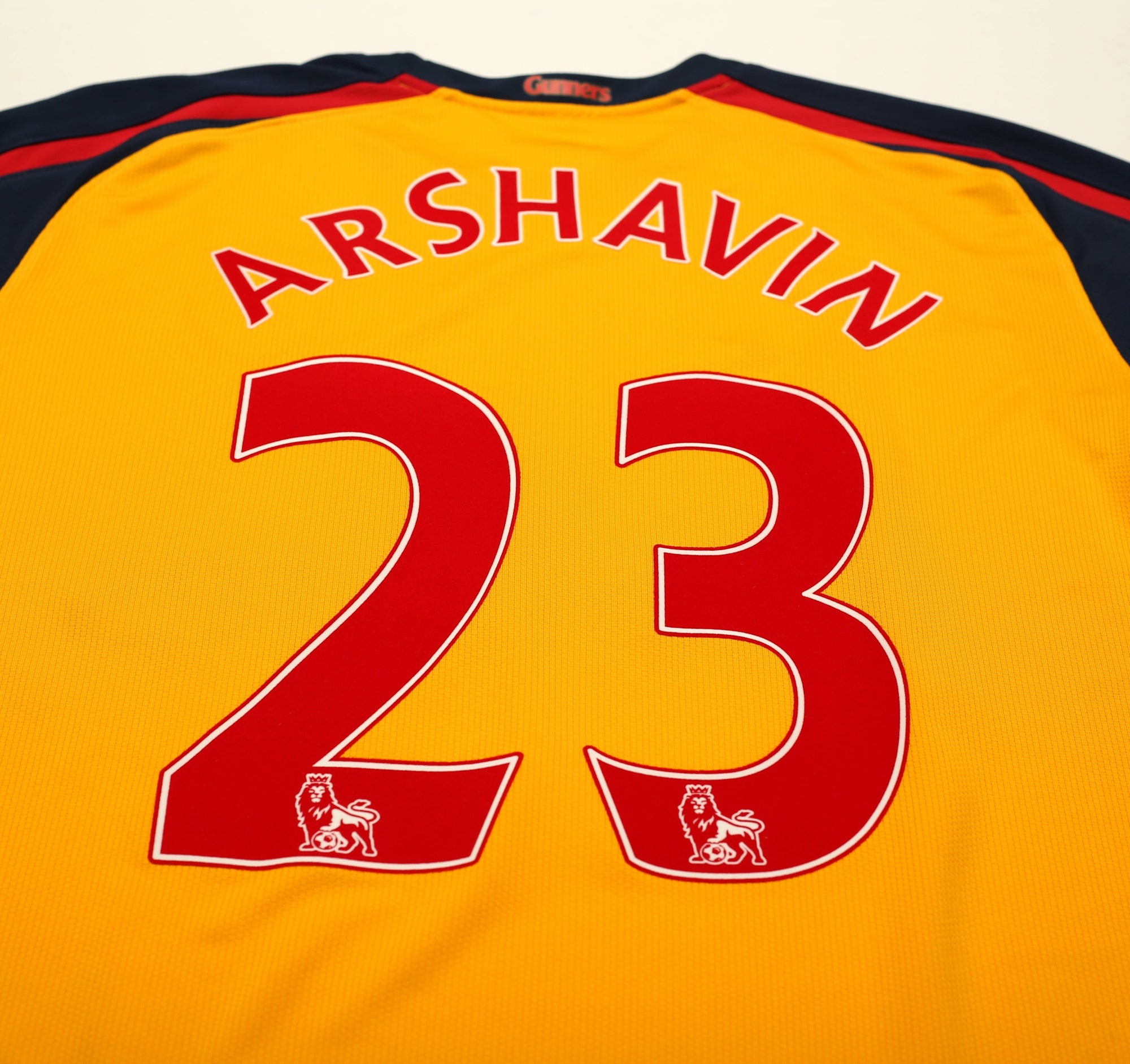 2008/09 ARSHAVIN #23 Arsenal Vintage Nike Away Football Shirt (L)