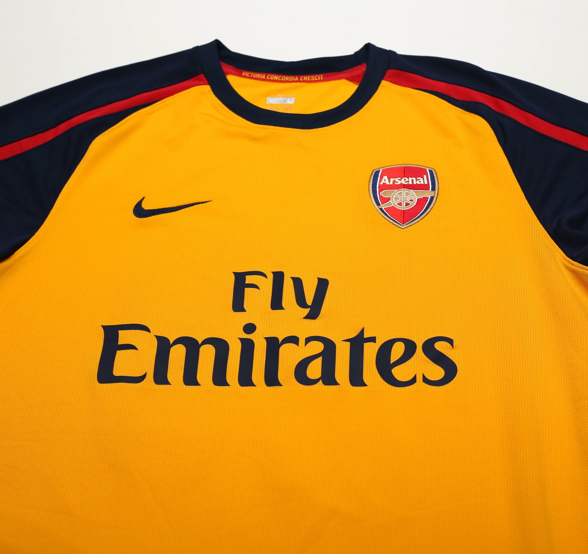 2008/09 ARSHAVIN #23 Arsenal Vintage Nike Away Football Shirt (L)