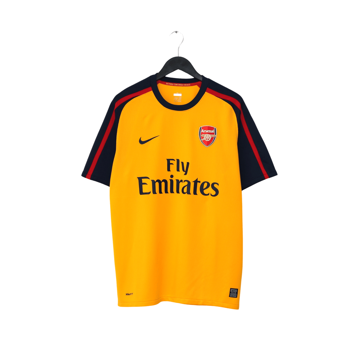 2008/09 Arshavin #23 Arsenal Vintage Nike Away Football Shirt (L)