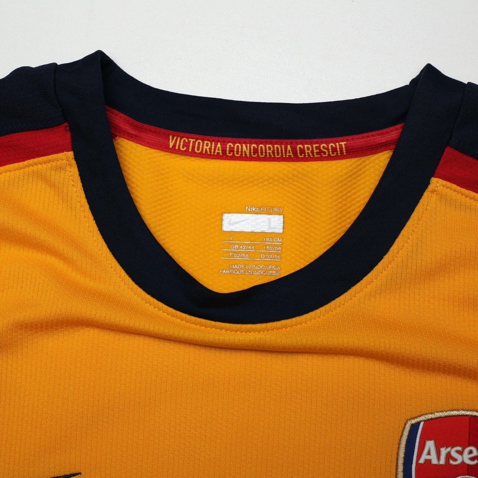 2008/09 Arshavin #23 Arsenal Vintage Nike Away Football Shirt (L)