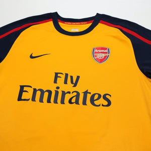 2008/09 Arshavin #23 Arsenal Vintage Nike Away Football Shirt (L)