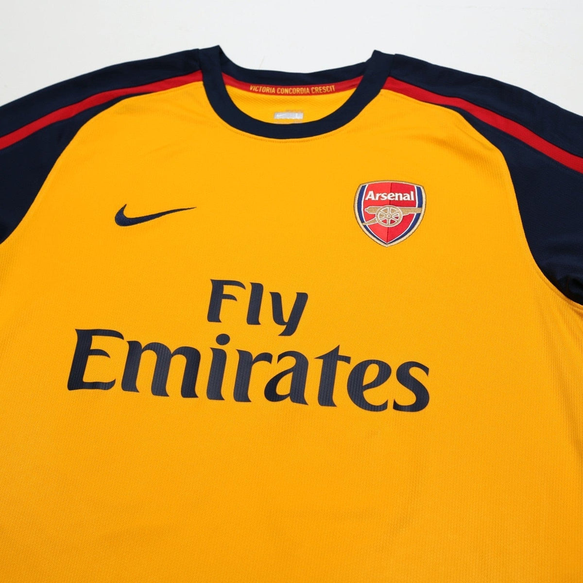 2008/09 Arshavin #23 Arsenal Vintage Nike Away Football Shirt (L)
