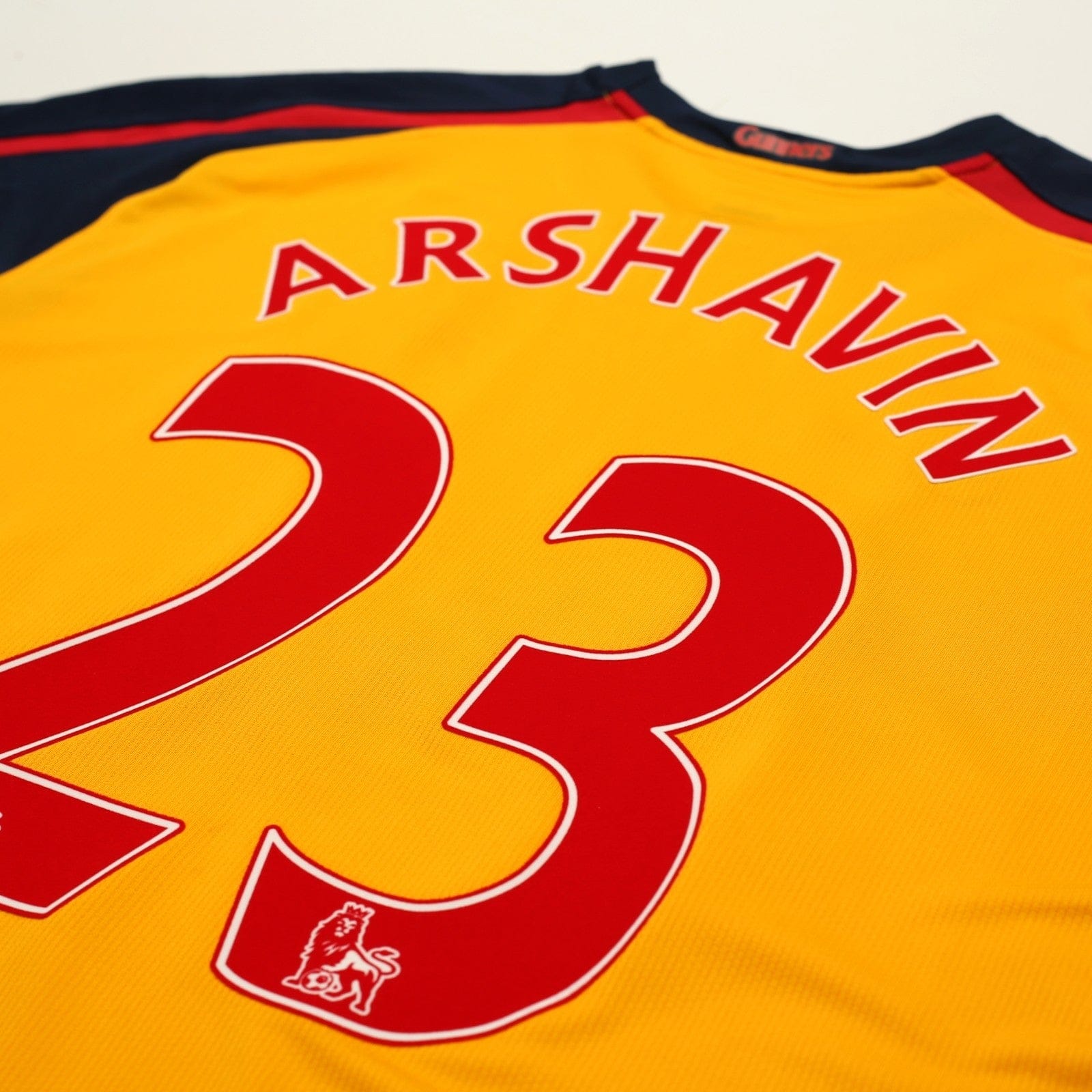2008/09 Arshavin #23 Arsenal Vintage Nike Away Football Shirt (L)