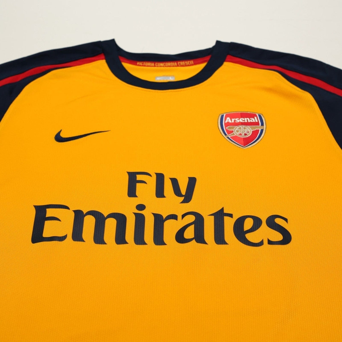 2008/09 Arshavin #23 Arsenal Vintage Nike Away Football Shirt (L)