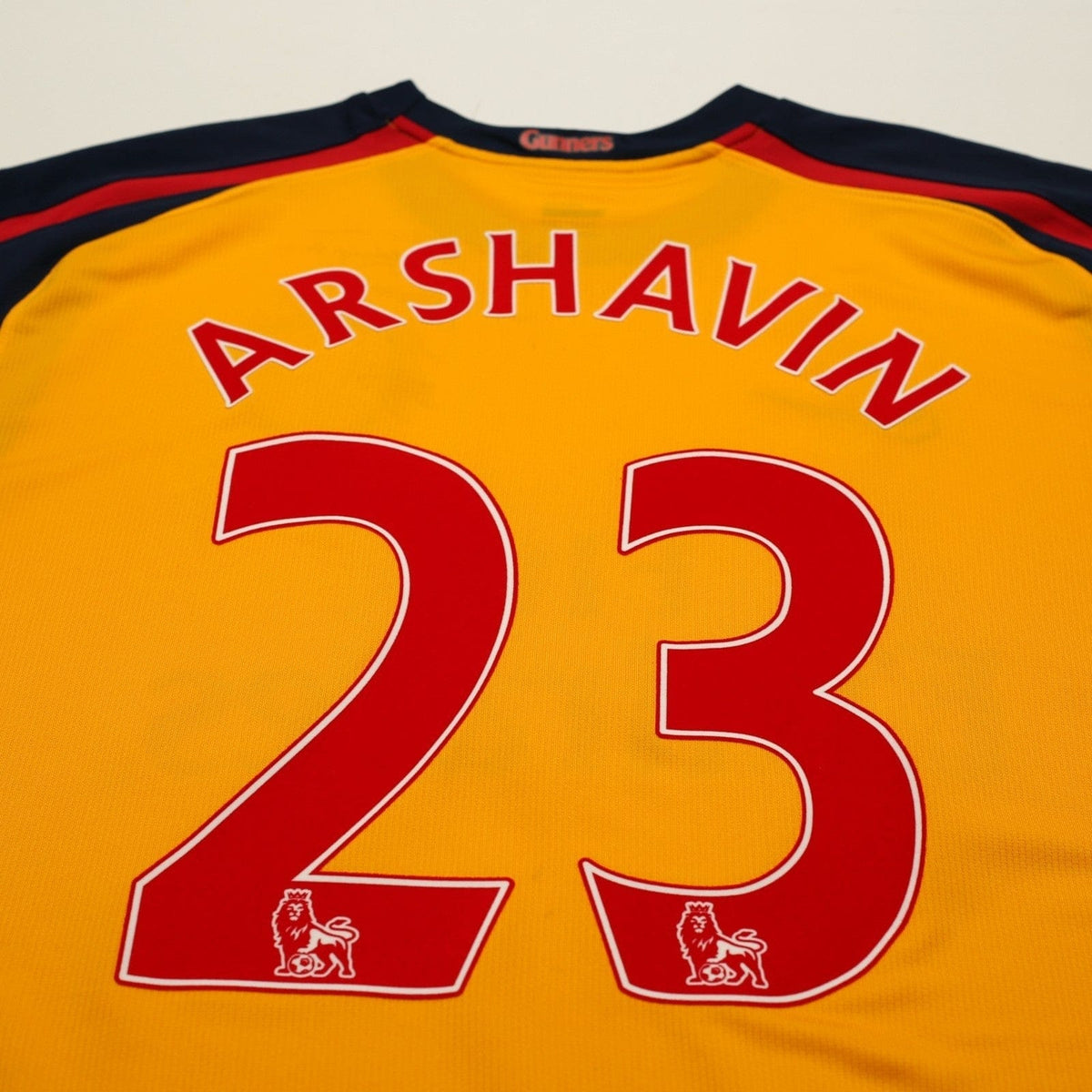 2008/09 Arshavin #23 Arsenal Vintage Nike Away Football Shirt (L)